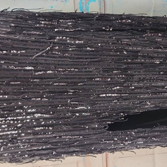 LA FEMME Maxi Sequin Cutout Open Back Dress 28609 - Picture 5 of 10